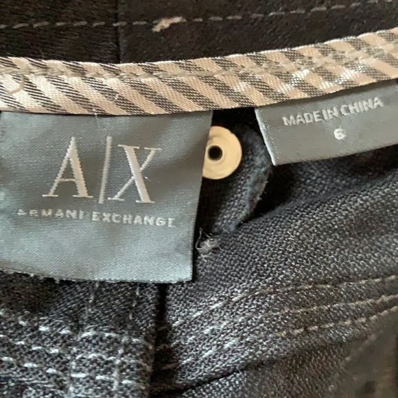 Armani Exchange denim zip front mini skirt - Picture 3 of 14
